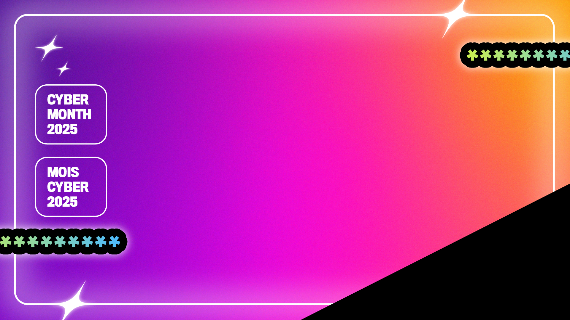 Cyber month virtual meeting background