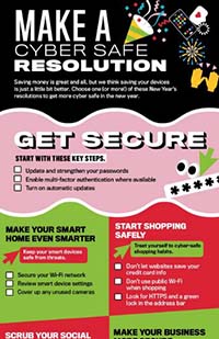 Make a cyber safe resolution thumbnail